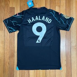 Haaland Manchester City Soccer Jersey 23/24
